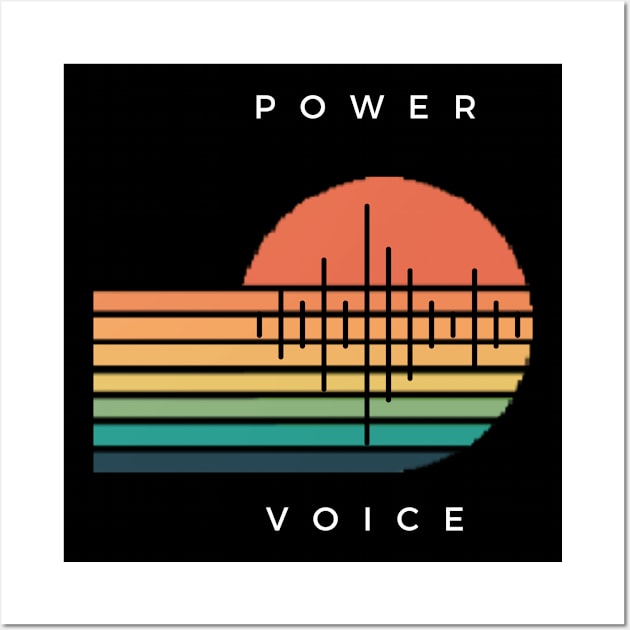 Power Voice Wall Art by Adam4you